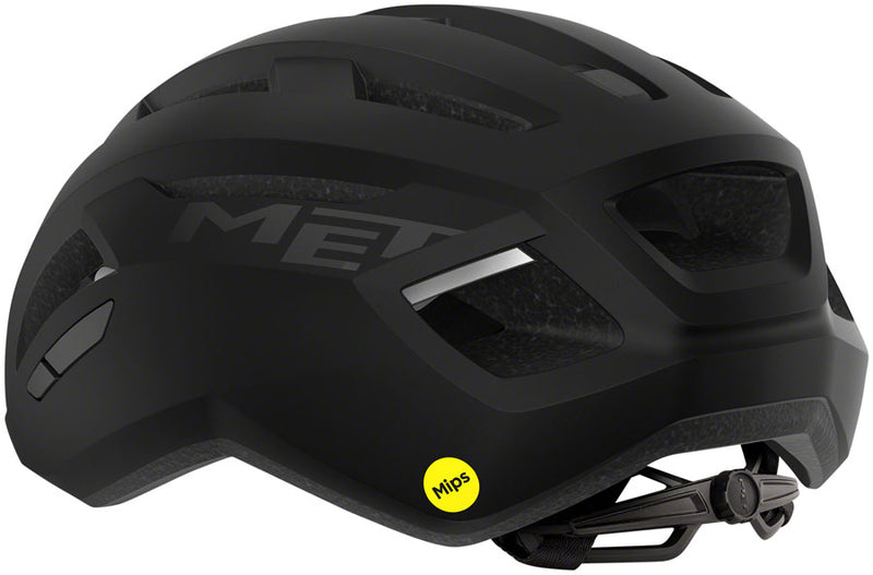 Load image into Gallery viewer, MET Vinci MIPS Road Helmet In-Mold EPS Safe-T DUO Fit System Matte Black, Medium