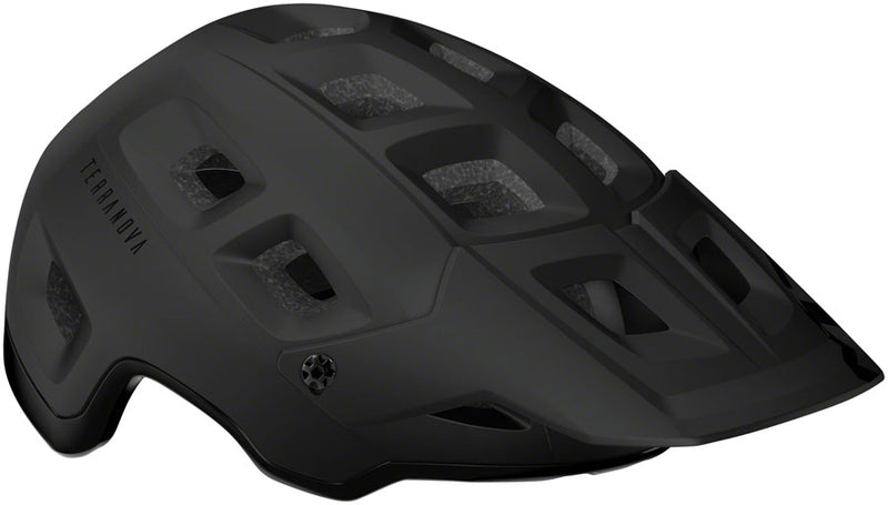 Load image into Gallery viewer, MET-Helmets-Terranova-MIPS-Helmet-Medium-(56-58cm)-Half-Face-MIPS-C2-360°-Head-Belt-Safe-T-Duo-Fit-System-Detachable-Visor-Hand-Washable-Comfort-Pads-Embedded-Strap-Anchors-Sunglassess-Dock-Black-HLMT4815-Bicycle-Helmets