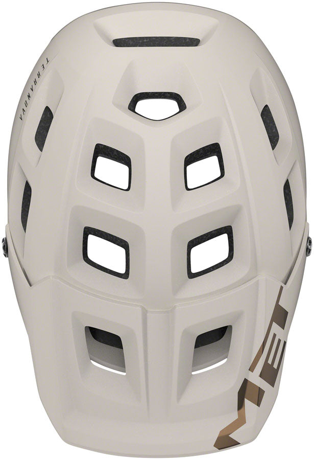Load image into Gallery viewer, MET Terranova MIPS Mountain Helmet Safe-T DUO Fit Matte Off-White/Bronze, Large