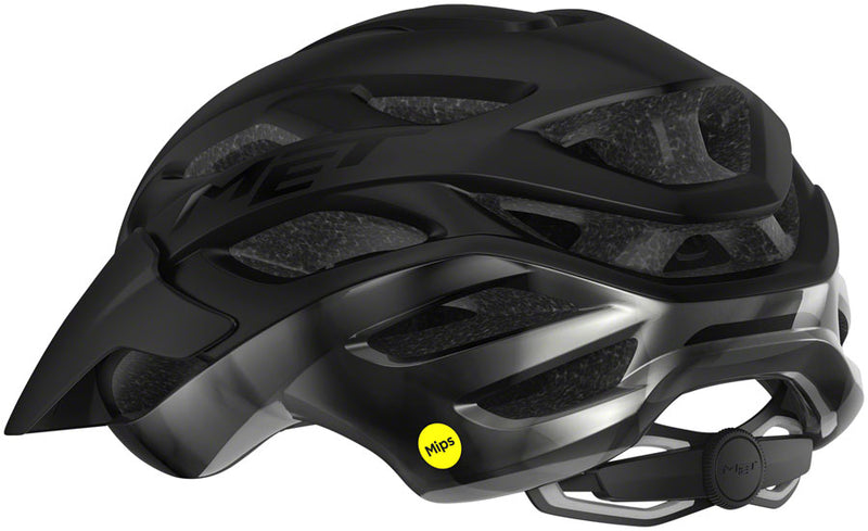 Load image into Gallery viewer, MET Veleno MIPS MTB Helmet In-Mold Safe-T Upsilon Fit Matte/Glossy Black, Medium