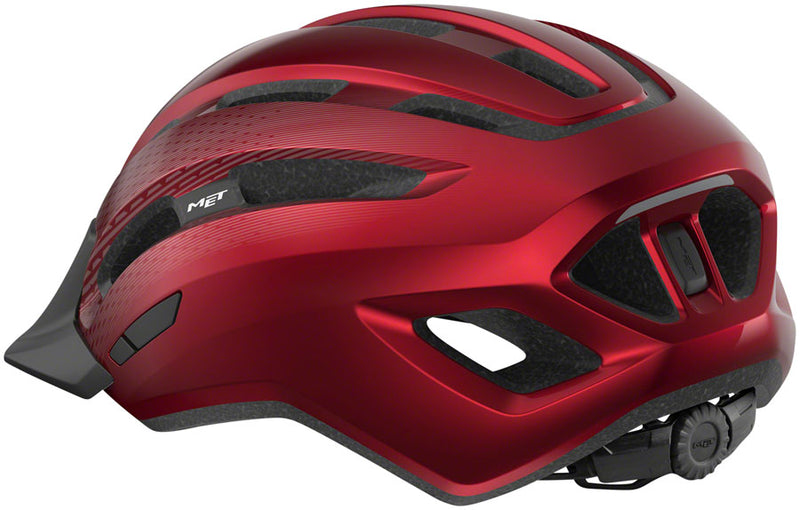 Load image into Gallery viewer, MET Downtown MIPS-C2 Helmet In-Mold Safe-T Twist 2 Fit Glossy Red Small/Medium