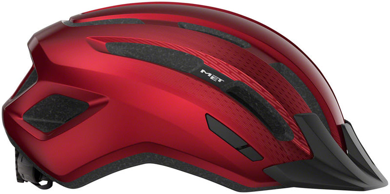 Load image into Gallery viewer, MET Downtown MIPS-C2 Helmet In-Mold Safe-T Twist 2 Fit Glossy Red, Medium/Large
