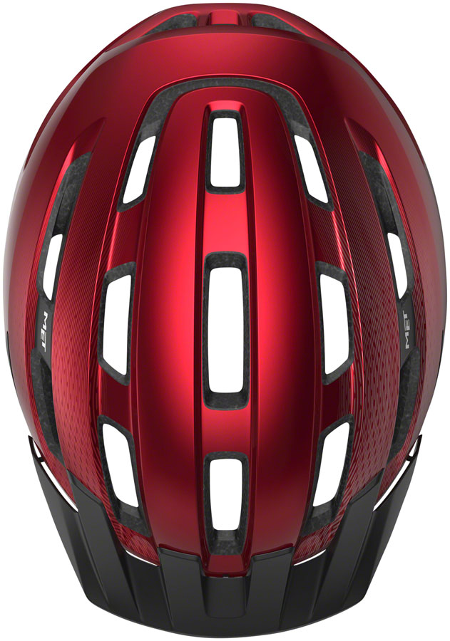 Load image into Gallery viewer, MET Downtown MIPS-C2 Helmet In-Mold Safe-T Twist 2 Fit Glossy Red Small/Medium