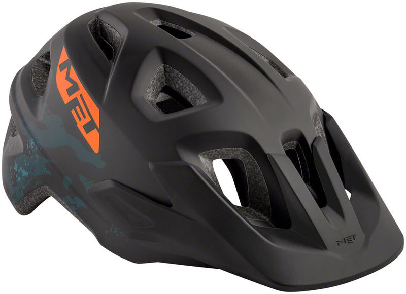 Load image into Gallery viewer, MET-Helmets-Eldar-MIPS-Kids-Helmet-One-Size-Fits-All-(52-57cm)-Half-Face-MIPS-C2-360°-Head-Belt-Visor-Safe-T-Twist-2-Fit-System-Reflector-Hand-Washable-Pads-Adjustable-Fitting-Green-HLMT4765-Bicycle-Helmets