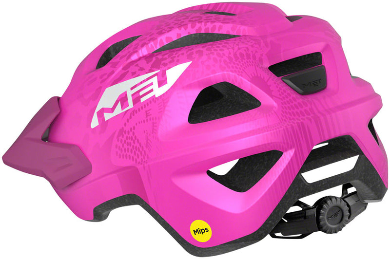 Load image into Gallery viewer, MET Eldar MIPS-C2 Kids Helmet In-Mold Safe-T Twist 2 Fit Matte Pink (52-57cm)