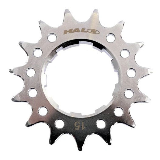 Load image into Gallery viewer, Halo Fat Foot Cog, 1/8", 15t, Chrome
