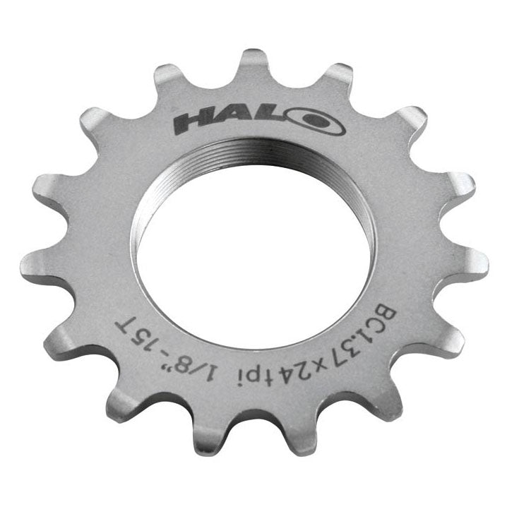 Load image into Gallery viewer, Halo Fixed Cog, 1/8", 15t, Silver