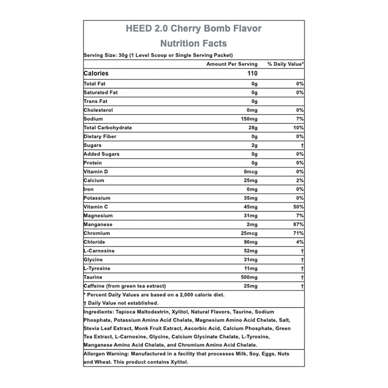 Load image into Gallery viewer, Hammer Nutrition Heed, Cherry Bomb 2.0, 32 Servings