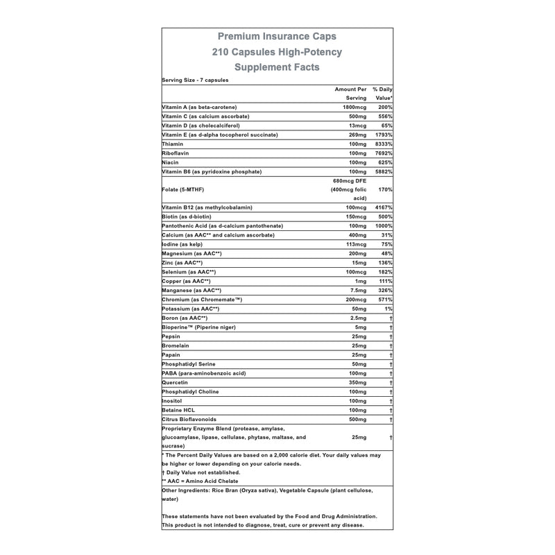 Load image into Gallery viewer, Hammer Premium Insurance Caps: Bottle of 120 Capsules