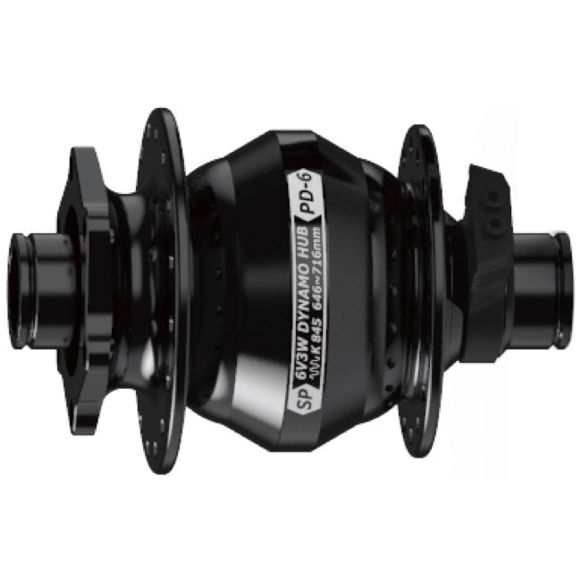 Load image into Gallery viewer, Shutter Precision PD-6 IS-Disc Front T-A Hub, 15x100mm, 32h - Black