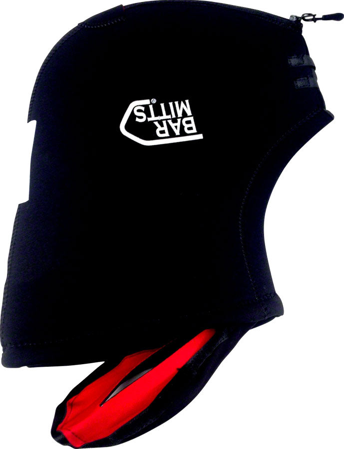 Load image into Gallery viewer, Bar Mitts Extreme Mountain/Flat Bar Pogies - Black, Small/Medium