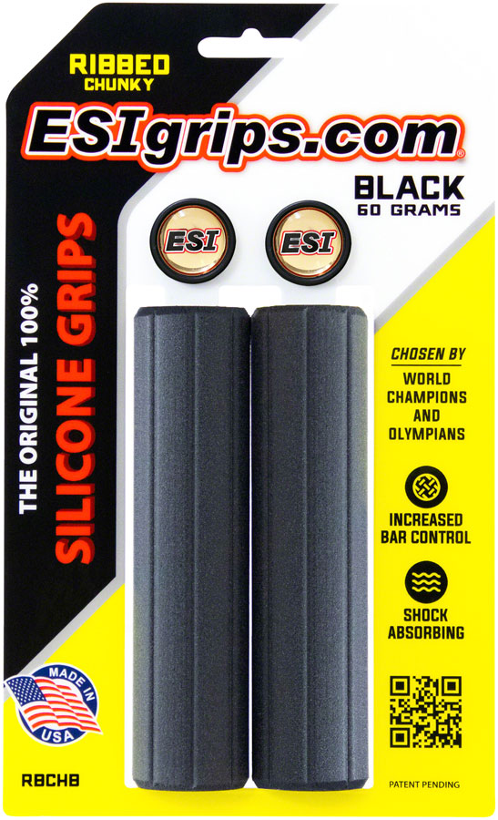 Load image into Gallery viewer, ESI-Ribbed-Chunky-Grips-No-130-Bicycle-Grips