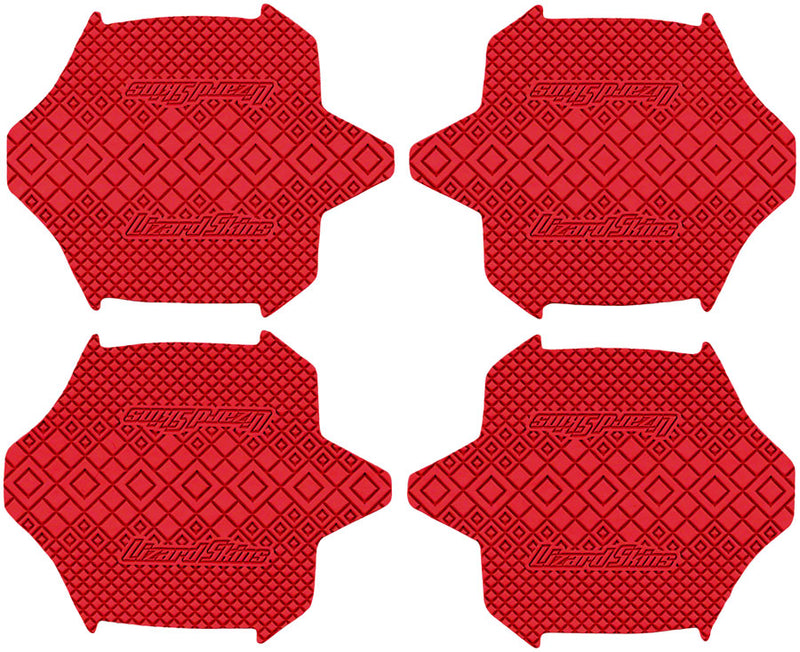 Load image into Gallery viewer, Lizard Skins DSP Lever Grip Grips, Crimson Red, Set