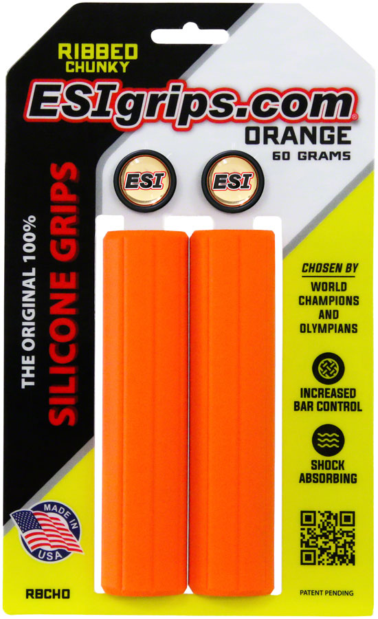 Load image into Gallery viewer, ESI-Ribbed-Chunky-Grips-No-130-Bicycle-Grips