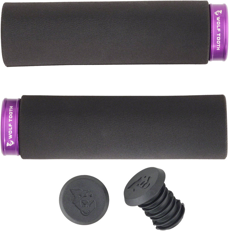 Load image into Gallery viewer, Wolf-Tooth-Lock-On-FatPaw-Grips-Yes-132-Bicycle-Grips