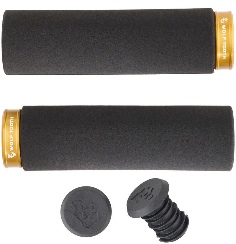Load image into Gallery viewer, Wolf-Tooth-Lock-On-FatPaw-Grips-Yes-132-Bicycle-Grips
