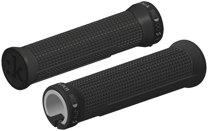 Load image into Gallery viewer, Fizik Race Feel Grips - Black, Lock-On