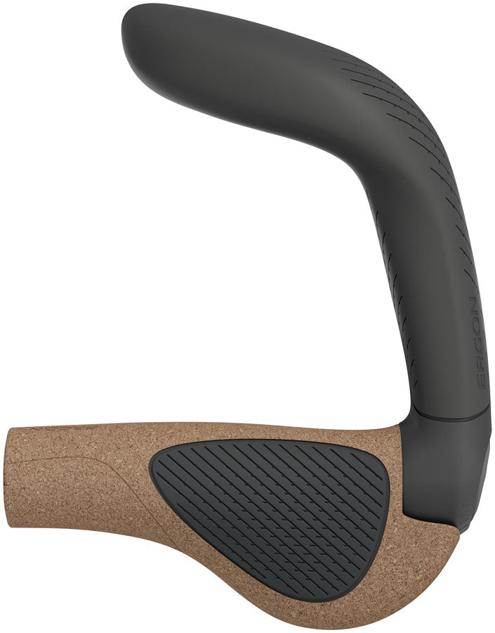 Load image into Gallery viewer, Ergon GP5 Evo BioKork Grips - Lock-On, Large, Black/Tan