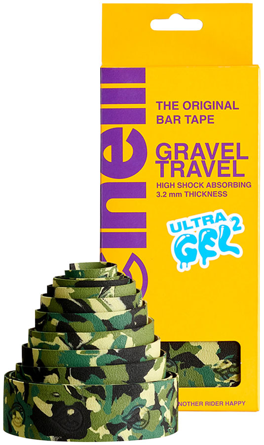 Load image into Gallery viewer, Cinelli-Gravel-Travel-Bar-Tape-Handlebar-Tape-Green-BRTP1359-Road-Bar-Tape