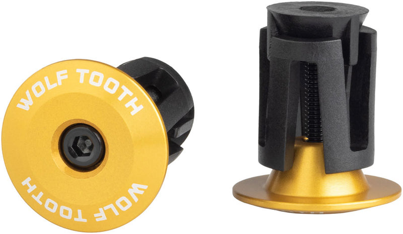 Load image into Gallery viewer, Wolf-Tooth-Alloy-Bar-End-Plugs-Bar-End-Plugs-BEPG0113