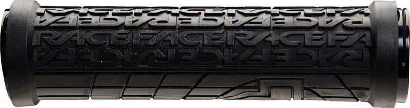 Load image into Gallery viewer, RaceFace Grippler Grips Black Lock-On 33mm Flangeless Bicycle Grip Double Lock