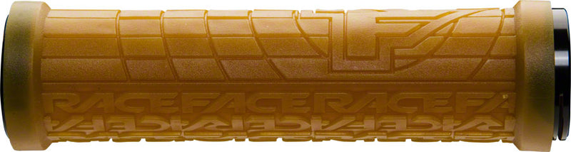 Load image into Gallery viewer, RaceFace Grippler Grips Gum Lock-On 33mm 137mm Round Dual Clamp Ramped Profile