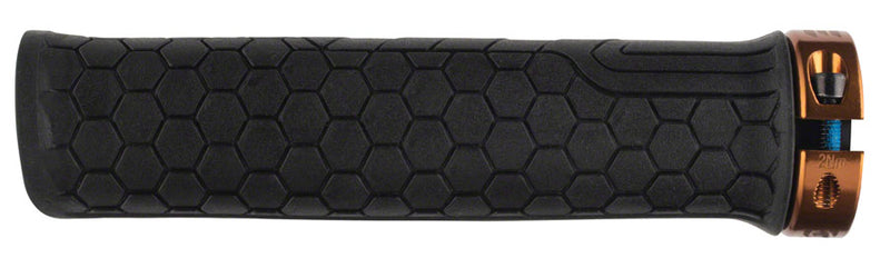 Load image into Gallery viewer, RaceFace Getta Grips - Gold, 30mm Tapered Inner Core Single Lock-On Clamp