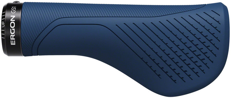 Load image into Gallery viewer, Ergon GS1 Evo Grips - Large, Blue Dual Touch Surface For Soft Grip