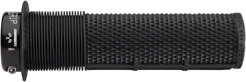 Load image into Gallery viewer, DMR DeathGrip Race Edition Grips - Thick, Flanged, Lock-On, Black
