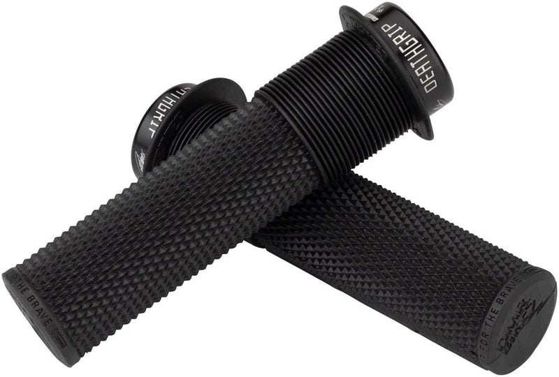 Load image into Gallery viewer, DMR-Race-Flangeless-Deathgrip-Thick-Grips-Lock-On-Grip-140-Bicycle-Grips