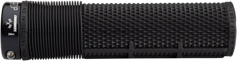 Load image into Gallery viewer, DMR DeathGrip Race Edition Grips - Thin, Flangeless, Lock-On, Black
