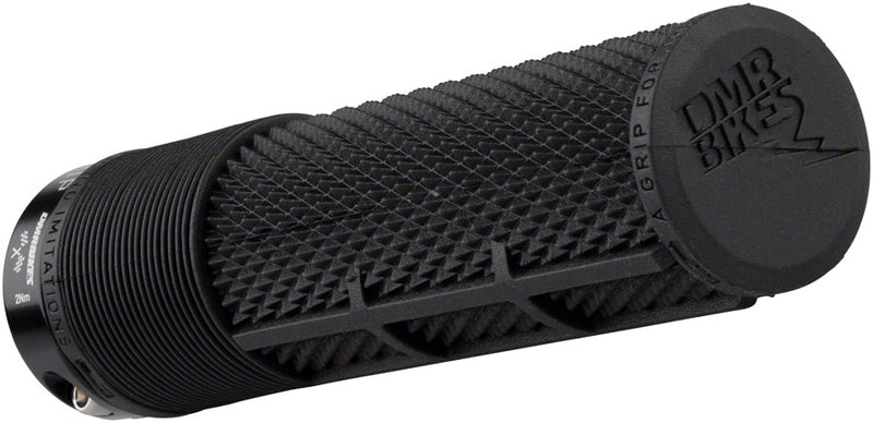 Load image into Gallery viewer, DMR DeathGrip Race Edition Grips - Thin, Flangeless, Lock-On, Black