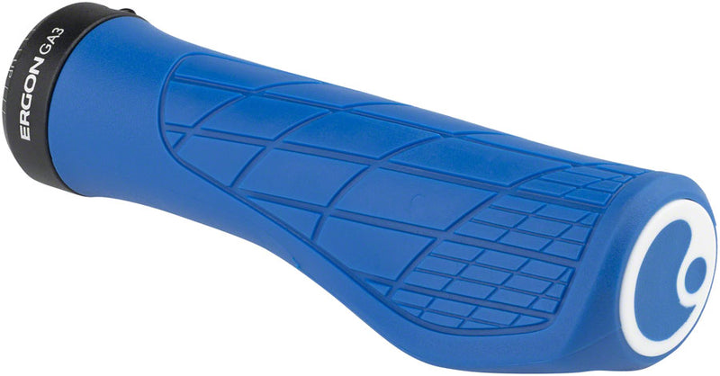 Load image into Gallery viewer, Ergon GA3 Grips - Midsummer Blue, Lock-On, Small