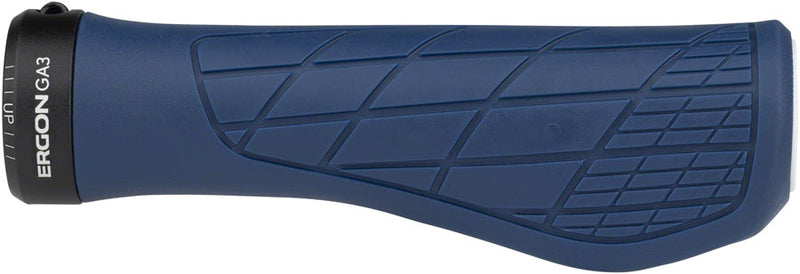 Load image into Gallery viewer, Ergon GA3 Grips - Nightride Blue, Lock-On, Small