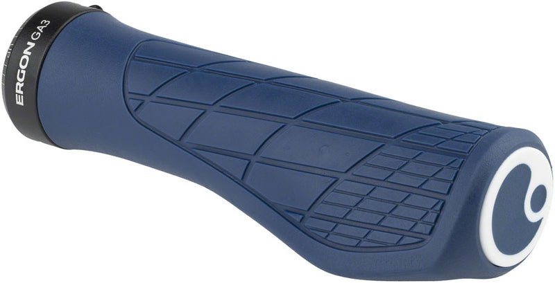 Load image into Gallery viewer, Ergon GA3 Grips - Nightride Blue, Lock-On, Small