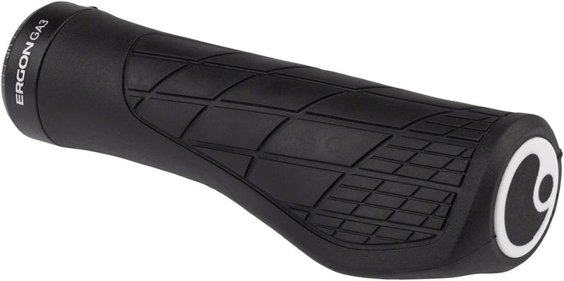 Load image into Gallery viewer, Ergon GA3 Grips Black Lock On Large Super Soft Rubber Compound Made In Germany