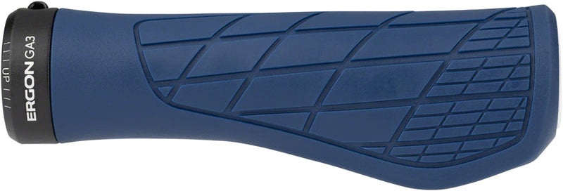 Load image into Gallery viewer, Ergon GA3 Grips - Nightride Blue, Lock-On, Large
