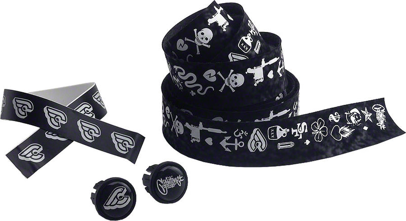 Load image into Gallery viewer, Cinelli-Mike-Giant-Velvet-Handlebar-Tape-Black-HT3645-Road-Bar-Tape