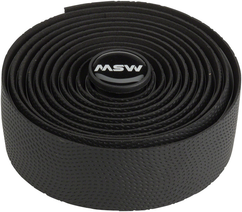 Load image into Gallery viewer, MSW Anti-Slip Gel Bar Tape Bundle Durable Polyurethane, Vibration Damping, Easy Install, Black (2 Rolls)
