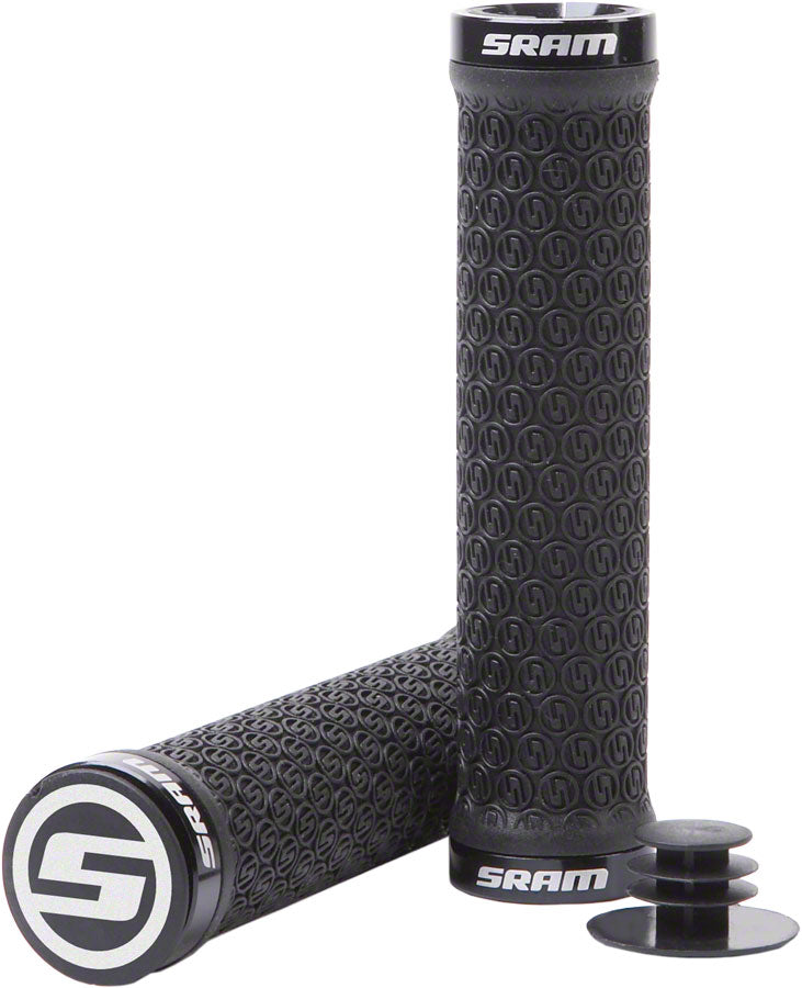Load image into Gallery viewer, SRAM Locking Grips - Black, Lock-On