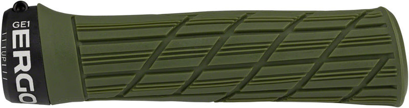 Load image into Gallery viewer, Ergon GE1 Evo Grips Deep Moss Lock On Damping Inner Core 135mm Flangeless