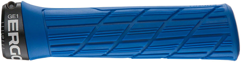 Load image into Gallery viewer, Ergon GE1 Evo Slim Grips - Midsummer Blue, Lock-On