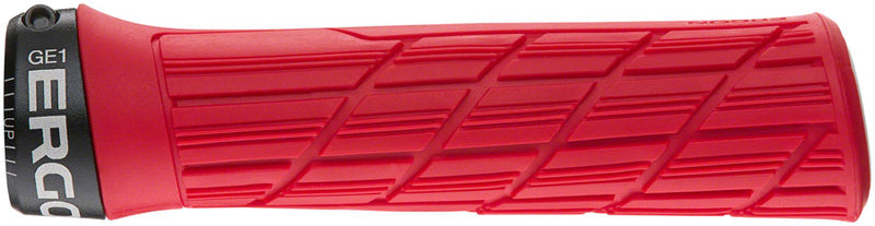 Load image into Gallery viewer, Ergon GE1 Evo Slim Grips - Risky Red, Lock-On
