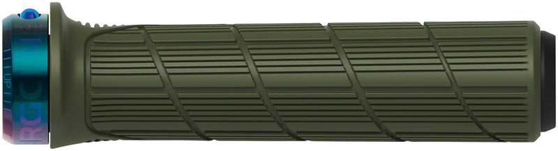 Load image into Gallery viewer, Ergon GD1 Evo Factory Slim Grips - Frozen Moss/Oil Slick, Lock-On