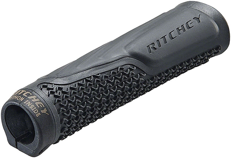 Load image into Gallery viewer, Ritchey WCS Python Trail Grips - Black Self-Tightening Helical Python Grips
