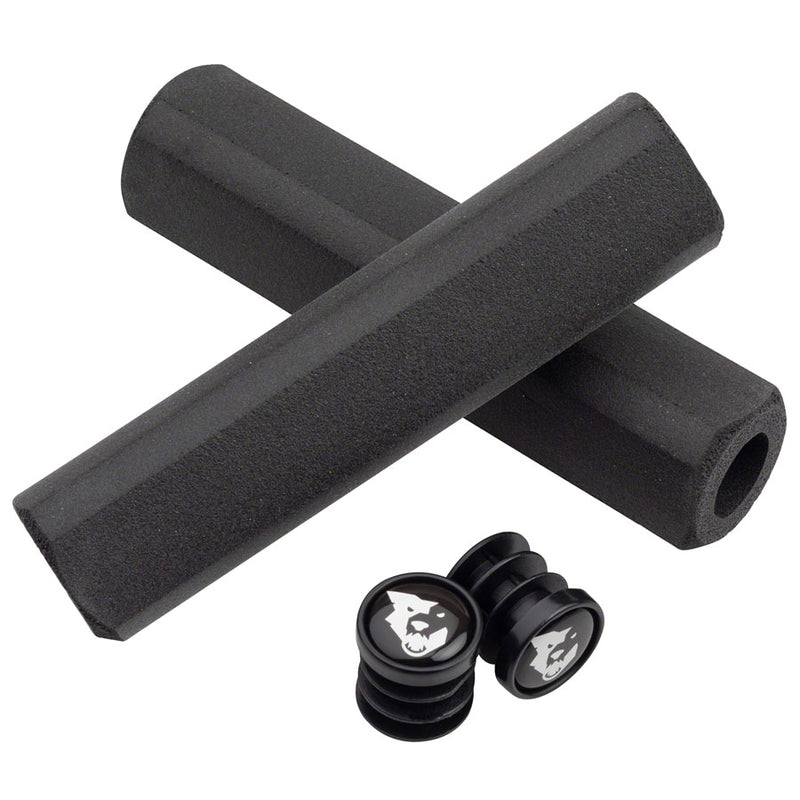 Load image into Gallery viewer, Wolf Tooth Fat Paw Cam Grips - Black Round Grips & Ergonomic Grips
