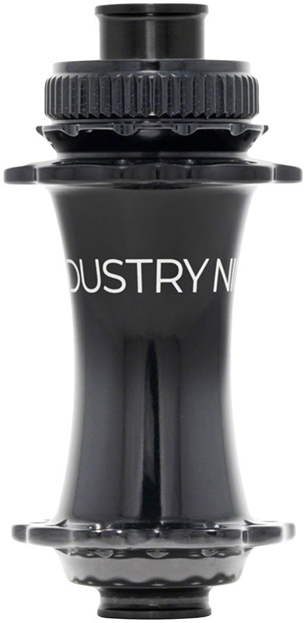 Load image into Gallery viewer, Industry Nine Solix M Classic Front, Disc Hub, Front, 28H, 15mm TA, 110mm Boost, Black
