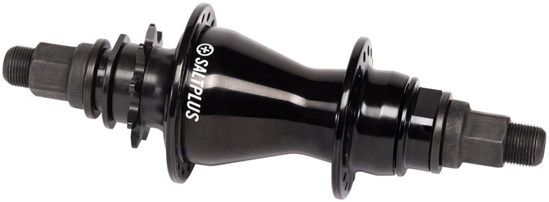 Load image into Gallery viewer, Salt Plus Trapez Rear Hub - 14mm, 36H, Cassette, Black