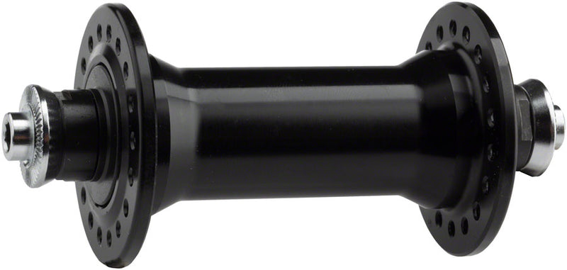 Load image into Gallery viewer, Shimano 105 Carbon Steel Rim Brake Bike Hub Bundle Front & Rear J-Bend, 32H, Black, QR