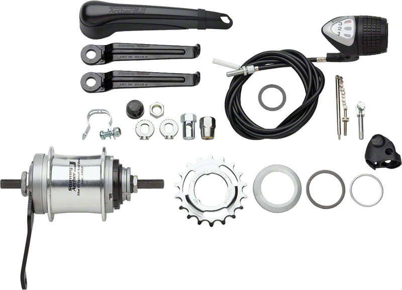 Load image into Gallery viewer, Sturmey Archer S30 S-RC3 3-Speed Coaster Brake Hub Shell 6061 Aluminum